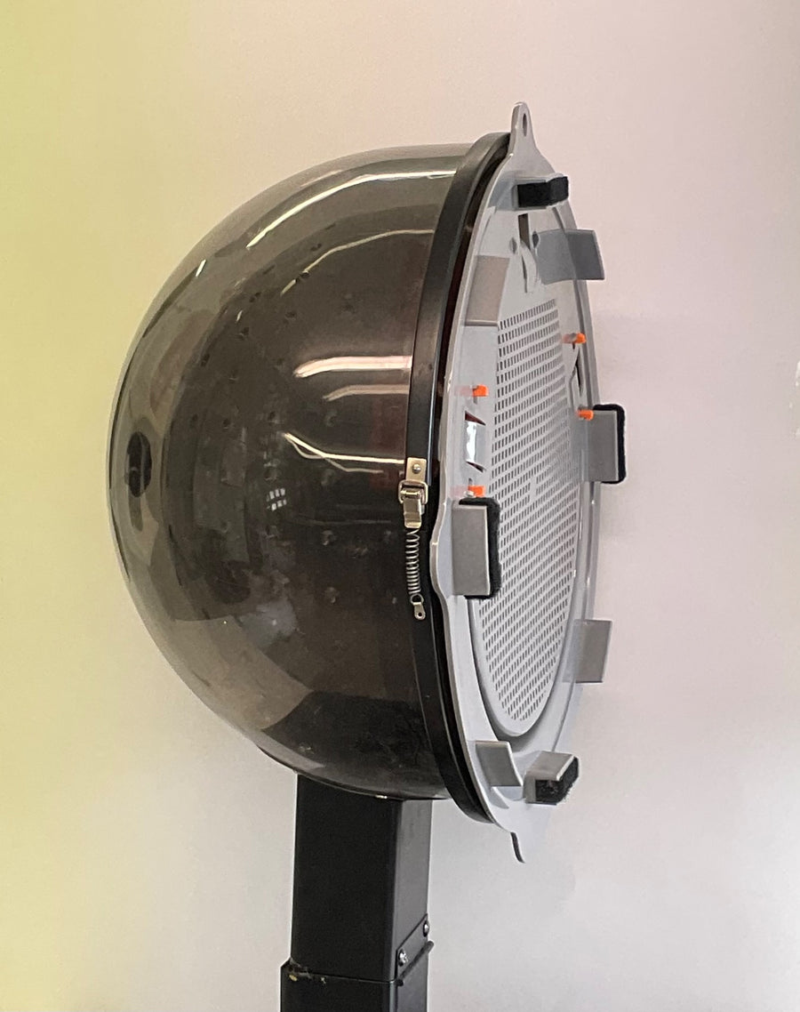 ProDry Disc attached to the compatible rigid dryer hood